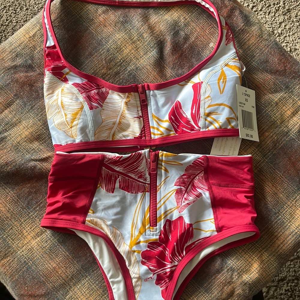 LSpace bikini set XSmall nwt